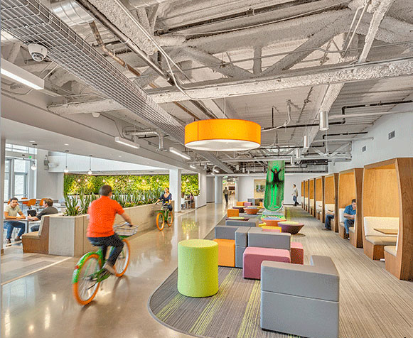 Interface Reports on Impact of Nature in Office Design - Interior Design