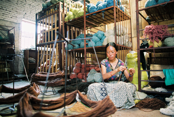 Carpet Makers Work Together for Nepal Earthquake Relief - Interior