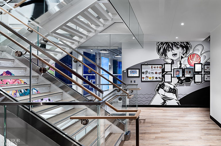 In STUDIO Designs Fun into Toronto Toy Company Spin Master's Headquarters -  Interior Design