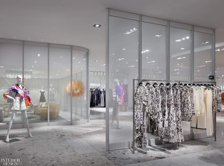 Interior of Neiman Marcus Department Store in the Hudson Yards