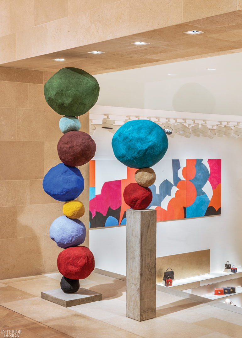 Peter Marino channels happiness inside Louis Vuitton New Bond Street