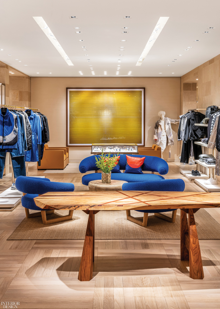 Peter Marino channels happiness inside Louis Vuitton New Bond Street