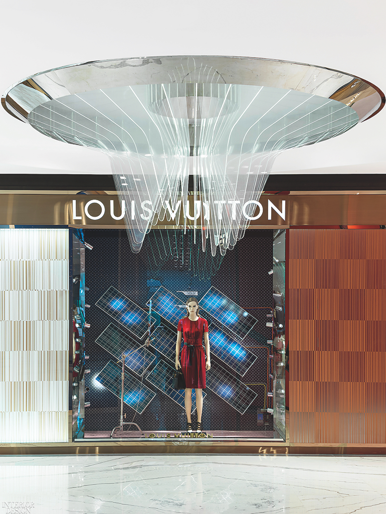 Louis Vuitton Beijing China Architectural Glass Design for Shopping Store