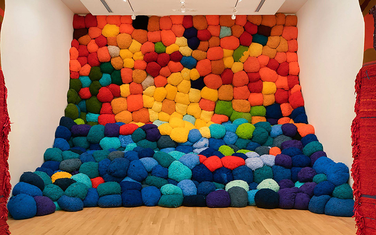 Sheila Hicks Recreates Her Striking Venice Biennale Pavilion at The