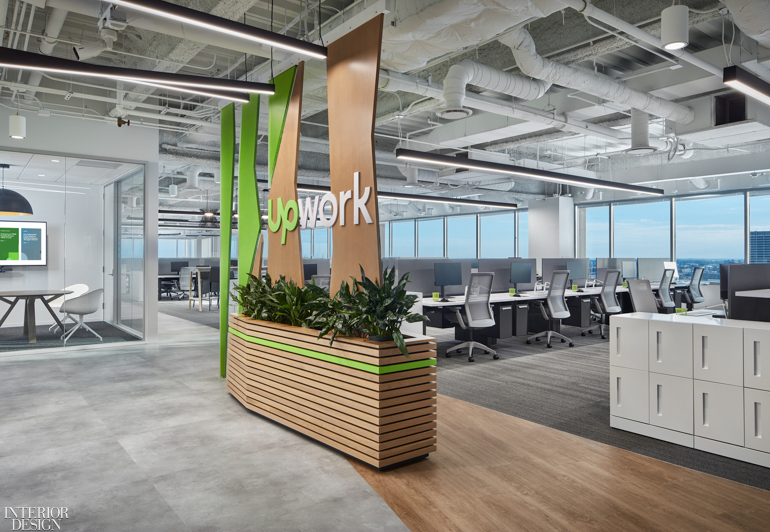 CannonDesign Creates a Collaborative Office for Upwork in Downtown Chicago  - Interior Design