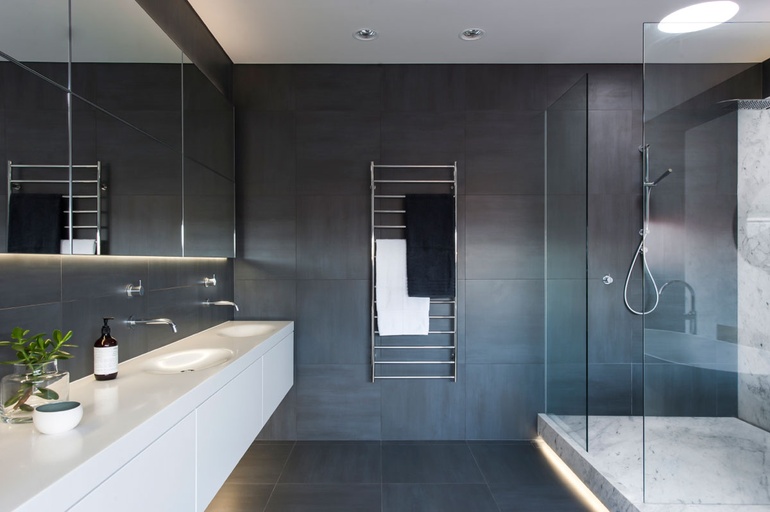 Interior design for bathrooms